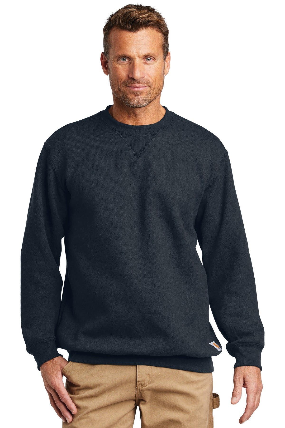 Carhartt® Midweight Crewneck Sweatshirt - New Navy - S