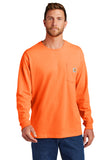 Carhartt® Workwear Pocket Long Sleeve T-Shirt - Brite Orange - 2XL