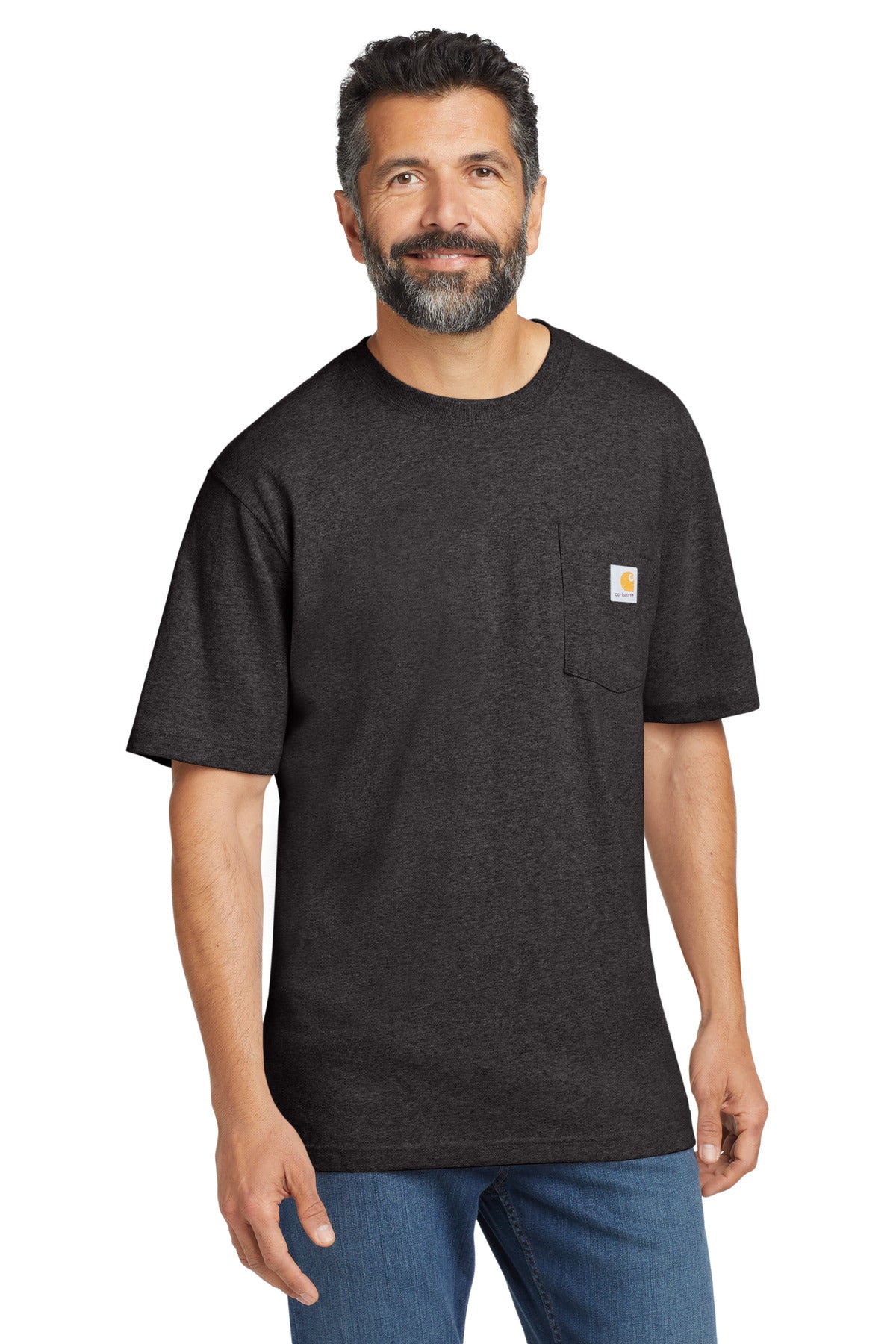 Carhartt® Workwear Pocket Short Sleeve T-Shirt - Carbon Heather - S