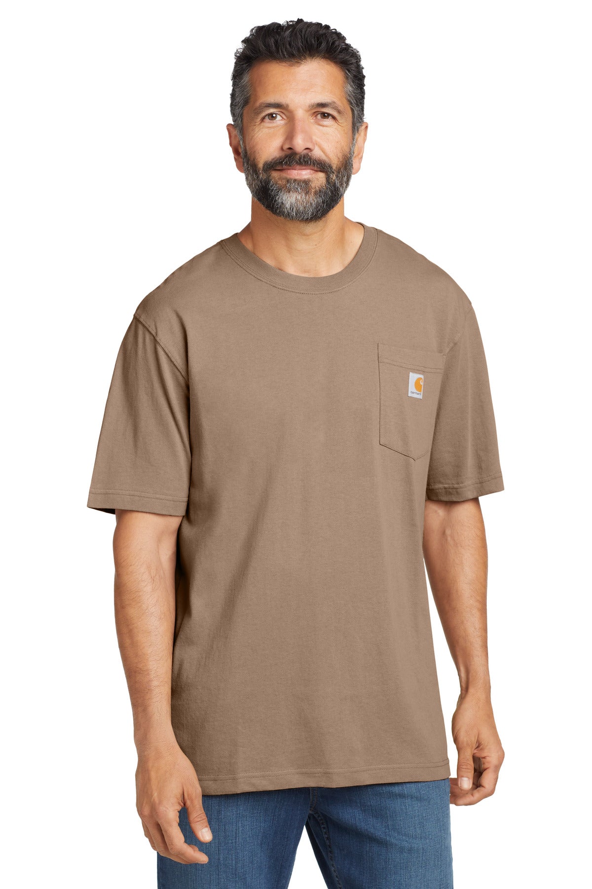 Carhartt® Workwear Pocket Short Sleeve T-Shirt - Desert - S