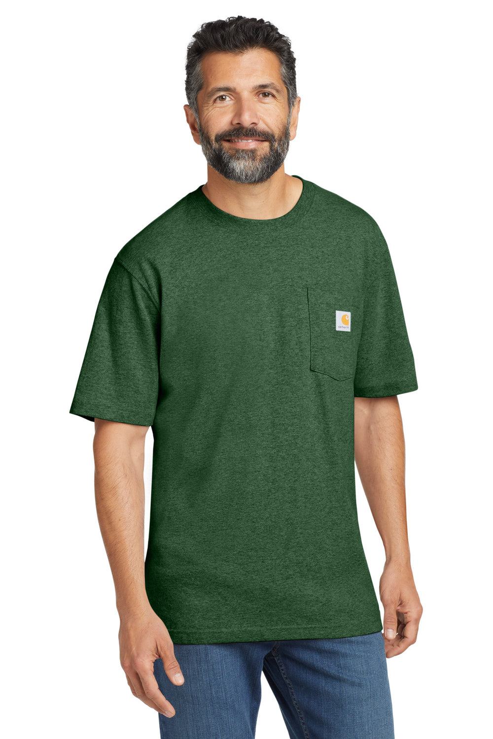 Carhartt® Workwear Pocket Short Sleeve T-Shirt - North Woods Heather - 2XL