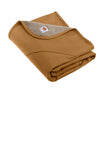 Carhartt® Firm Duck Sherpa-Lined Blanket - Carhartt Brown - OSFA