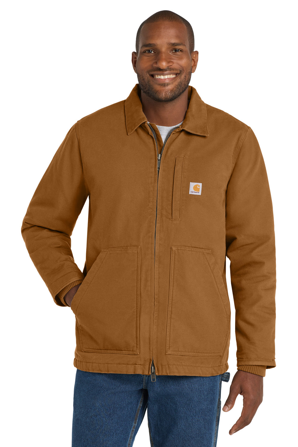 Carhartt® Tall Sherpa-Lined Coat - Carhartt Brown - LT
