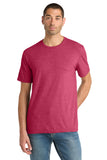 District® Perfect Blend® CVC Tee - Heathered Red - XS