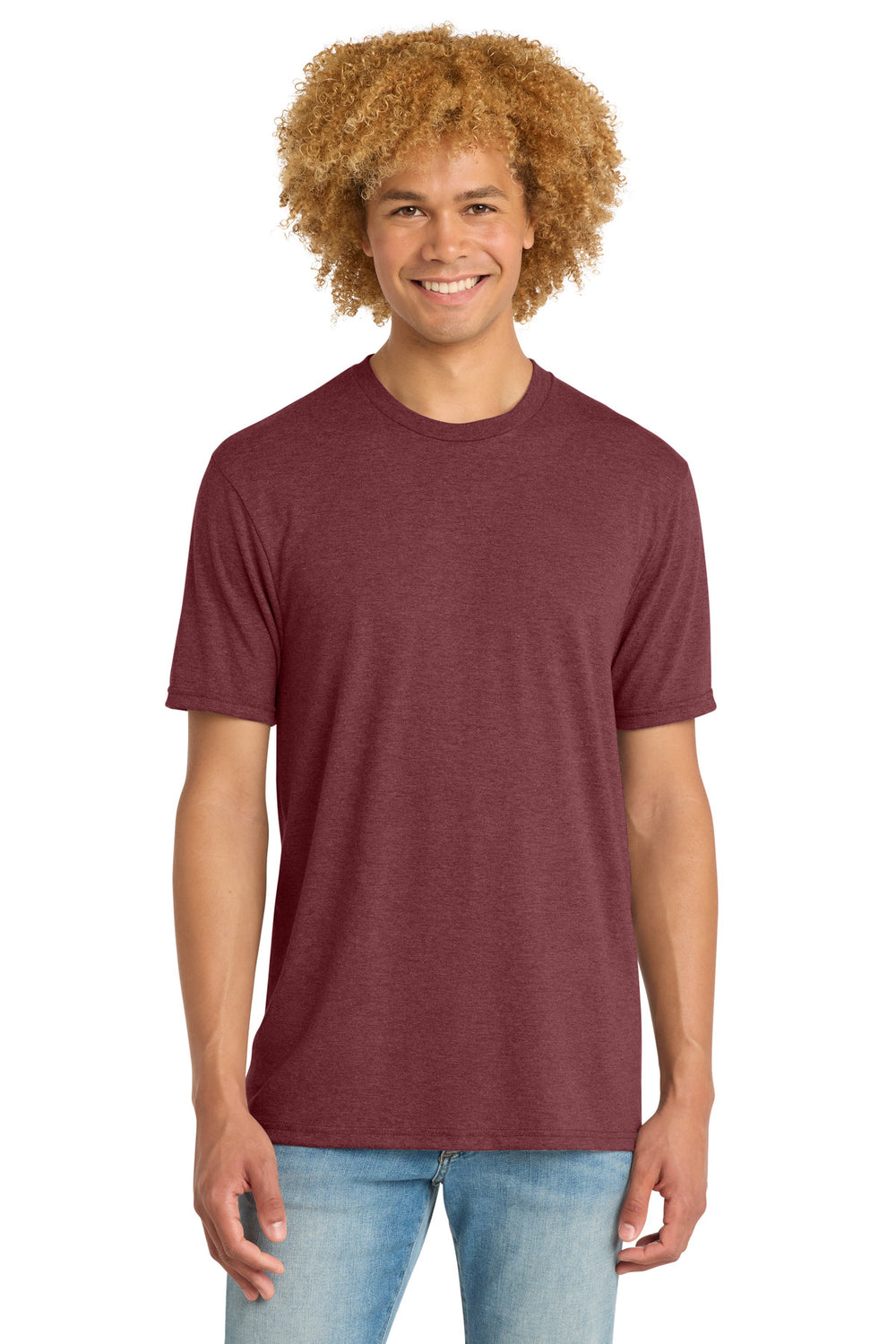 District ® Perfect Tri ® DTG Tee - Maroon Frost - 2XL