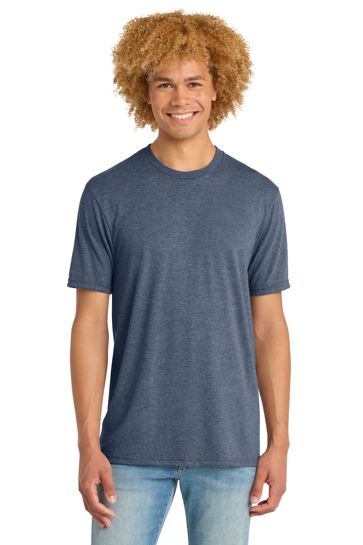 District ® Perfect Tri ® DTG Tee - Navy Frost - XS