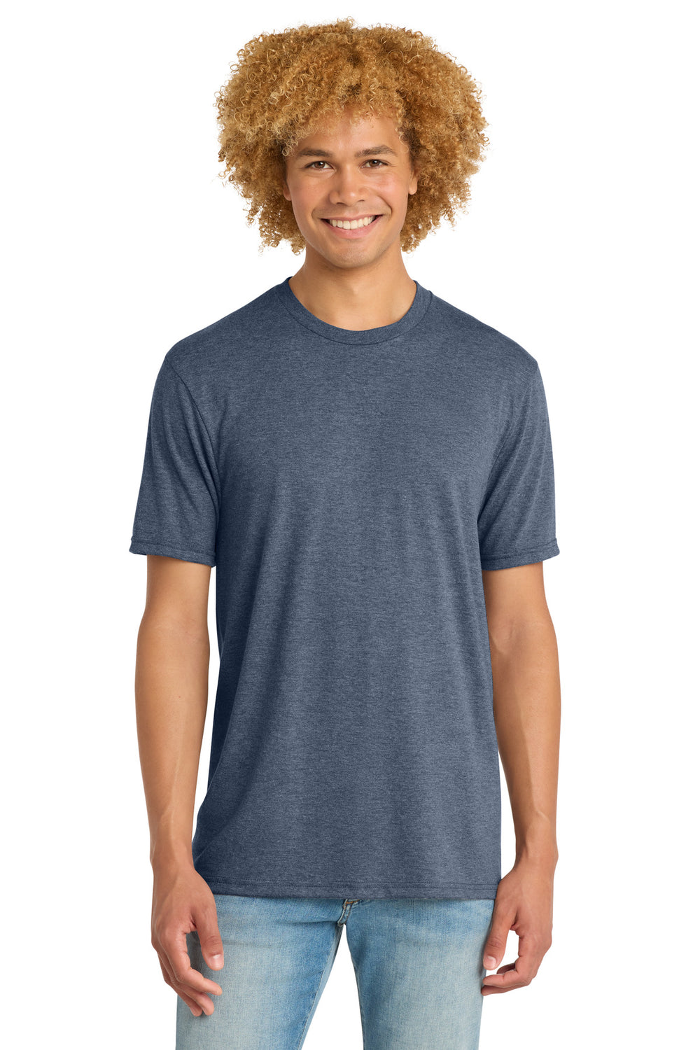 District ® Perfect Tri ® DTG Tee - Navy Frost - XS