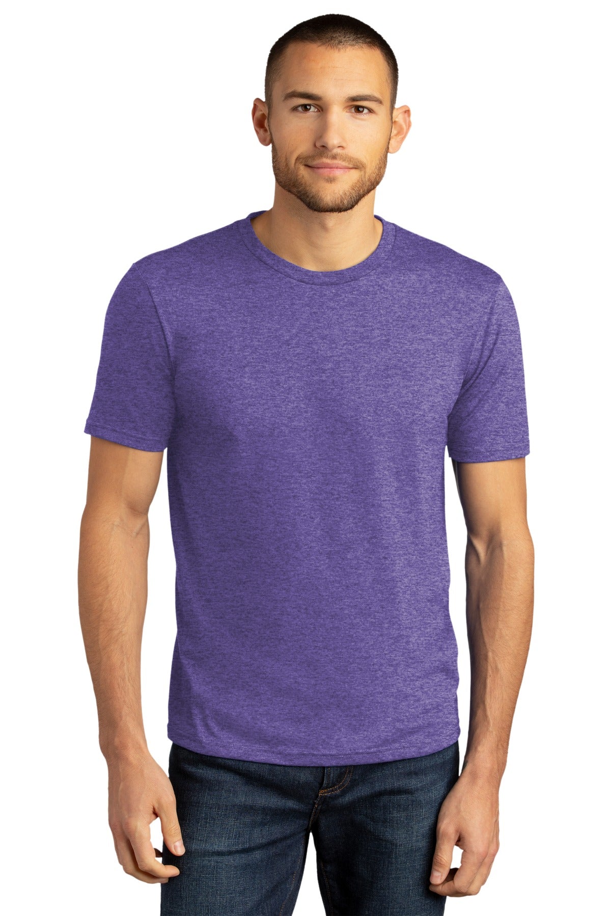District ® Perfect Tri ® DTG Tee - Purple Frost - XS