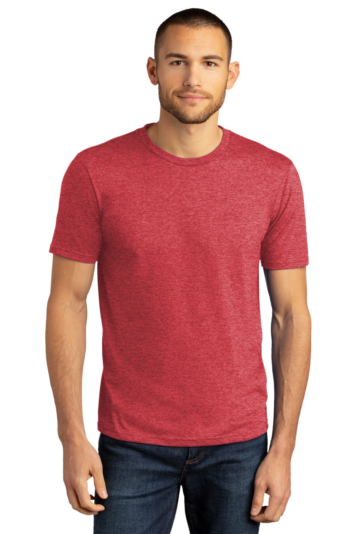 District ® Perfect Tri ® DTG Tee - Red Frost - XS