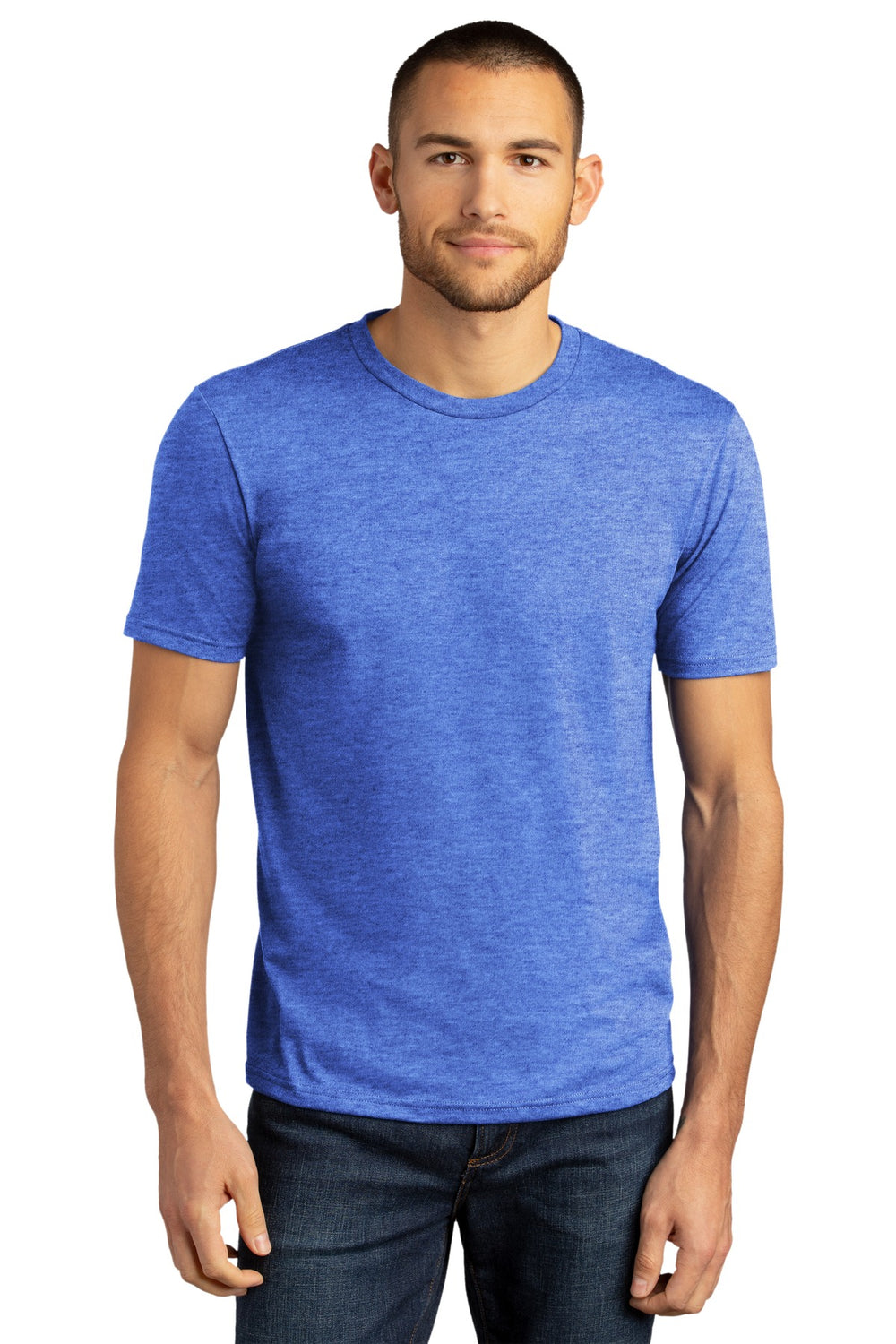 District ® Perfect Tri ® DTG Tee - Royal Frost - XS