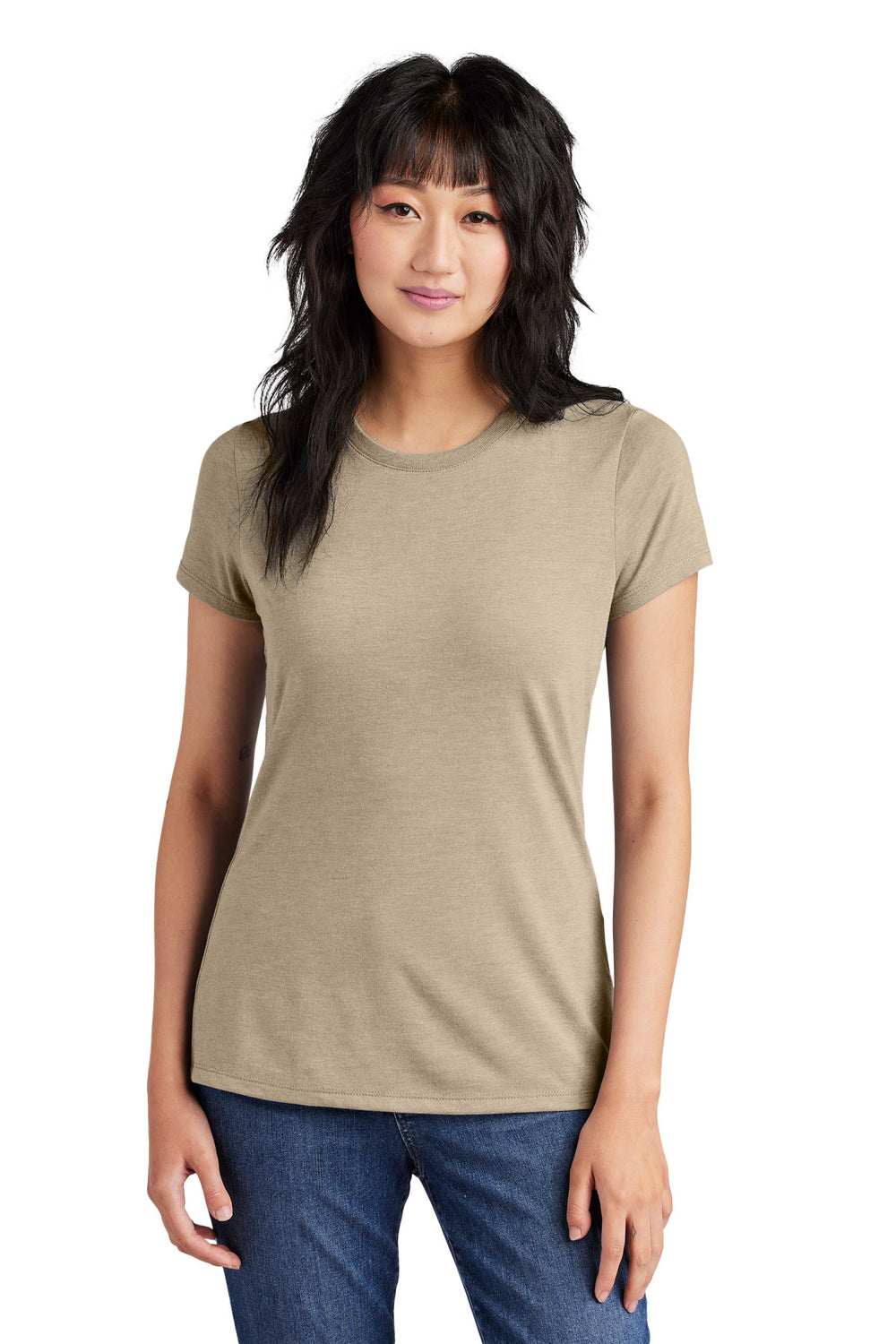 District® Women’s Perfect Tri® Tee - Desert Tan Heather - 3XL