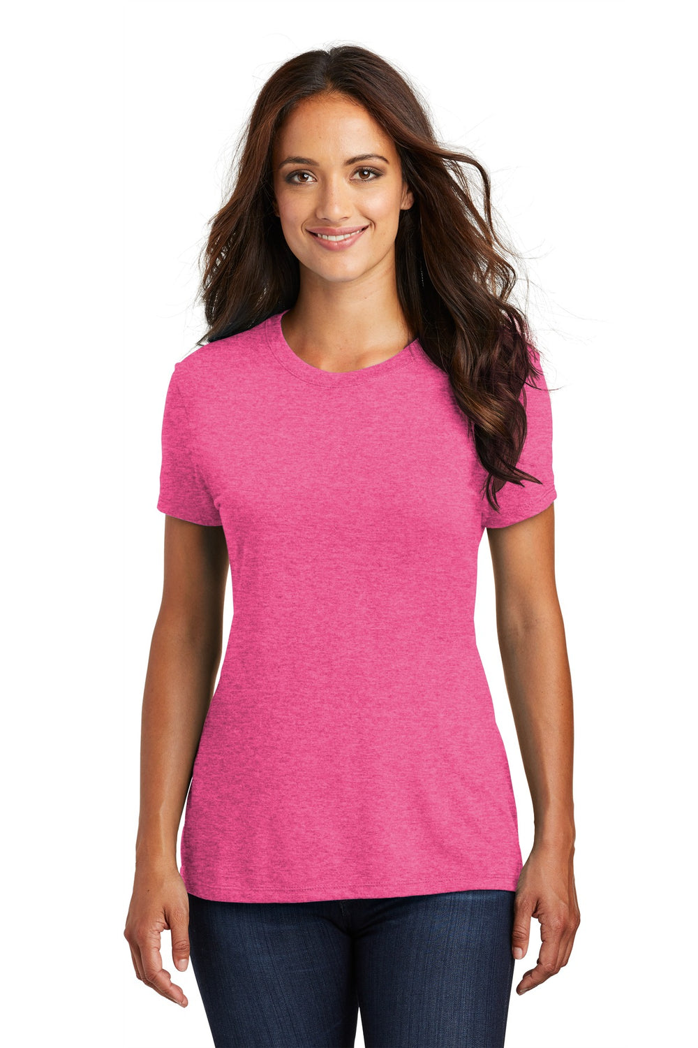 District® Women’s Perfect Tri® Tee - Fuchsia Frost - XS