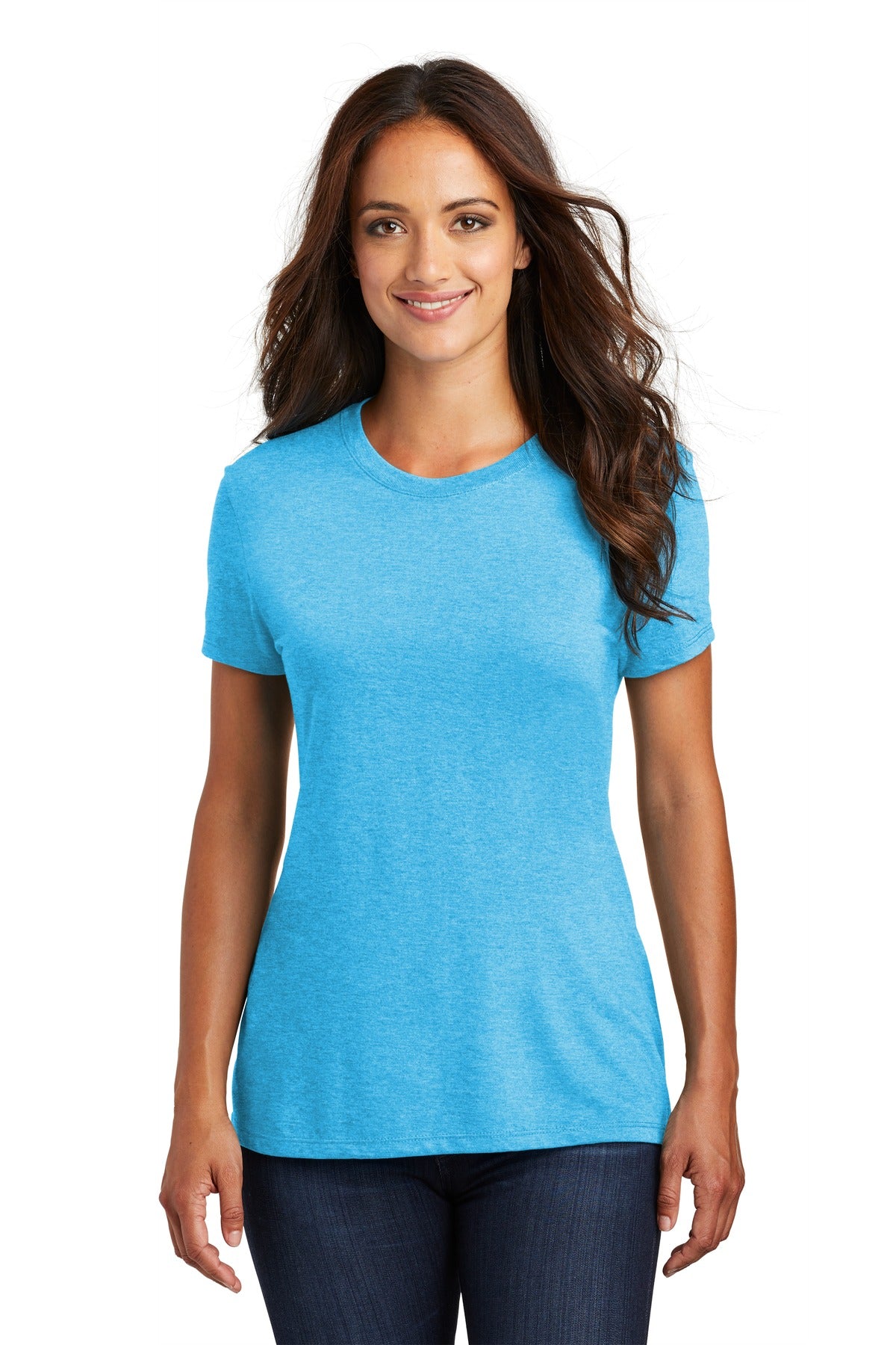 District® Women’s Perfect Tri® Tee - Turquoise Frost - XS