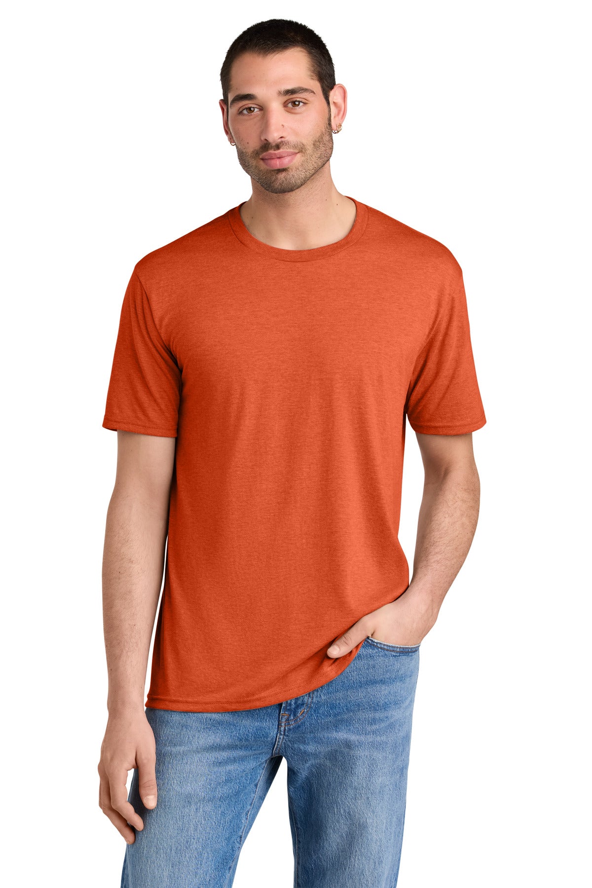 District® Perfect Tri® Tee - Deep Orange Heather - 2XL