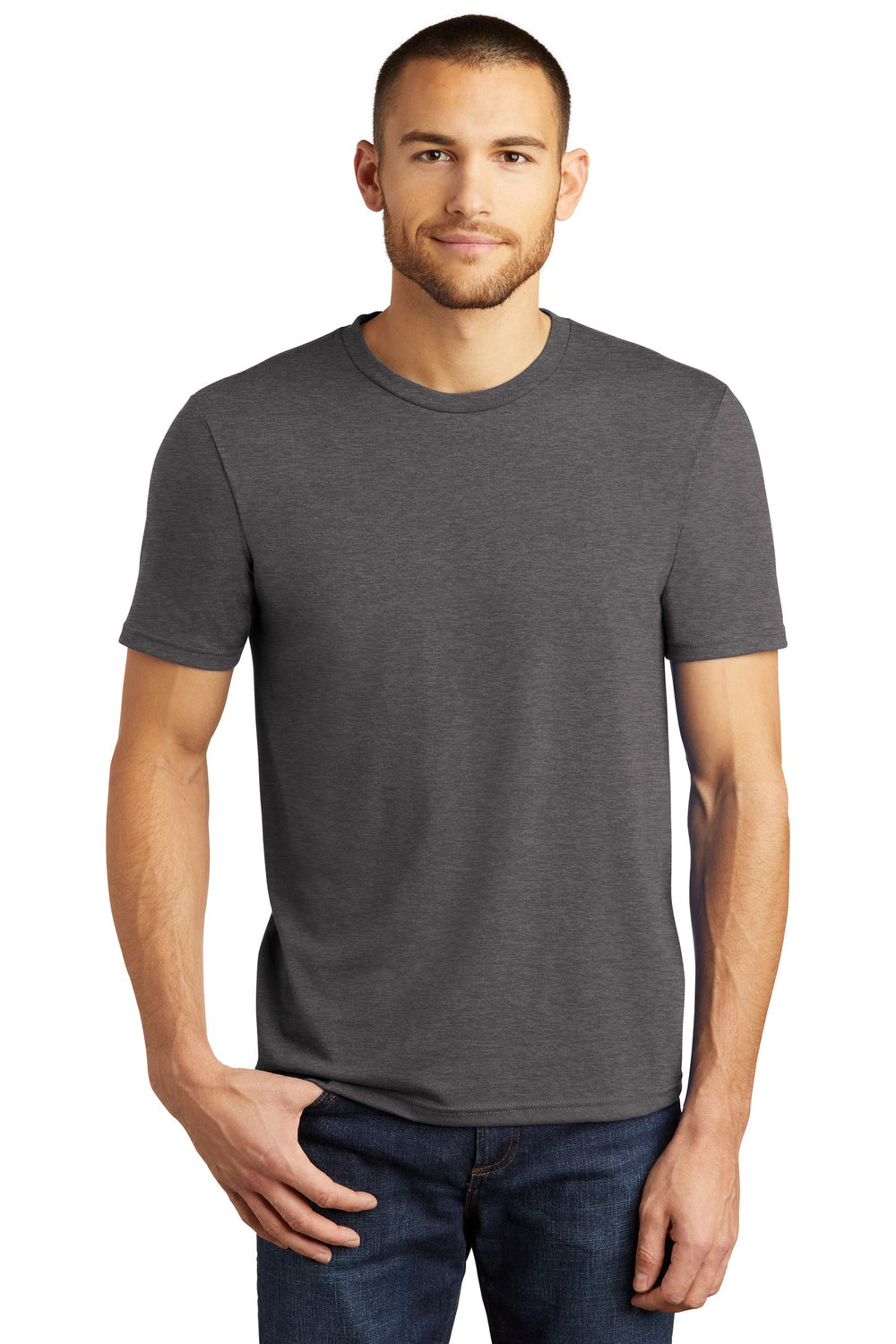 District® Perfect Tri® Tee - Heathered Charcoal - XS