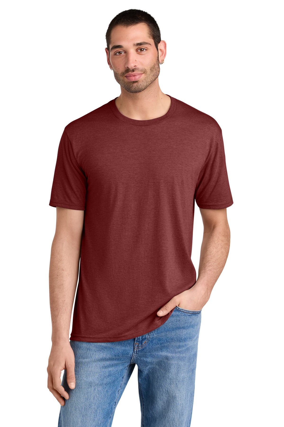 District® Perfect Tri® Tee - Heathered Russet - 2XL