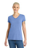 District® Women’s Perfect Tri® V-Neck Tee - Maritime Frost - XS