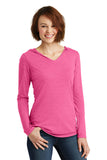 District ® Women’s Perfect Tri ® Long Sleeve Hoodie - Fuchsia Frost - XS