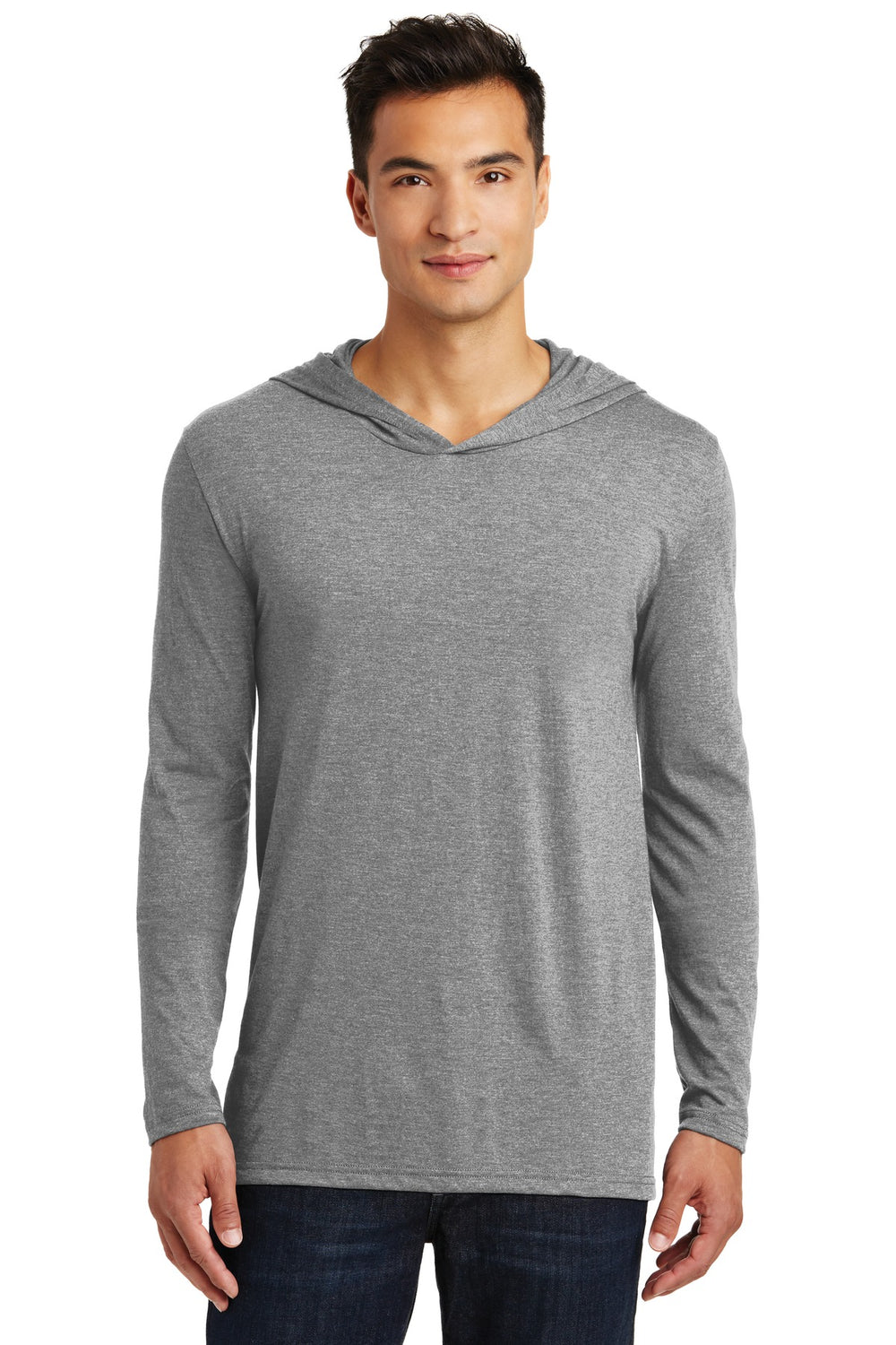 District® Perfect Tri® Long Sleeve Hoodie - Grey Frost - XS