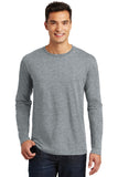 District ® Perfect Weight ® Long Sleeve Tee - Heathered Steel - XS