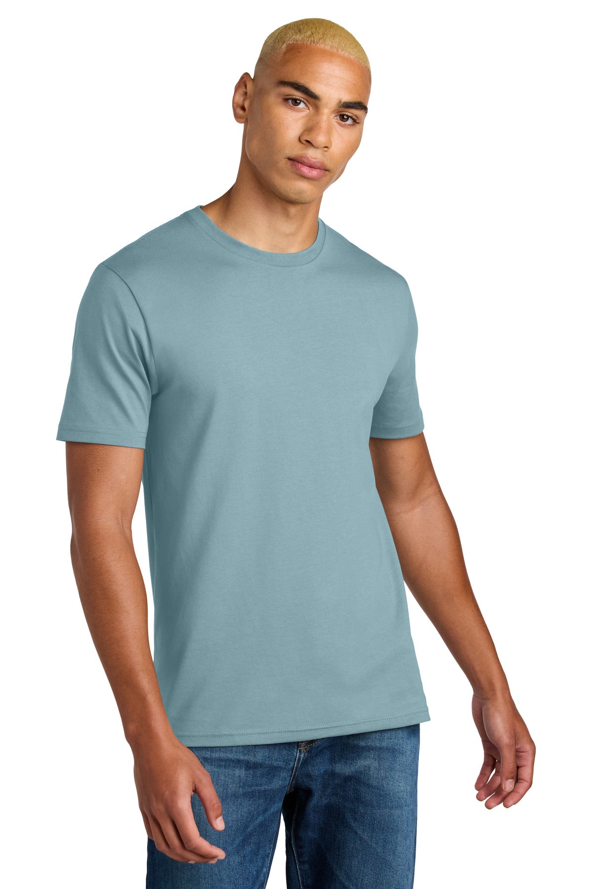 District® Perfect Weight® Icon Tee - Blue Fog - XS