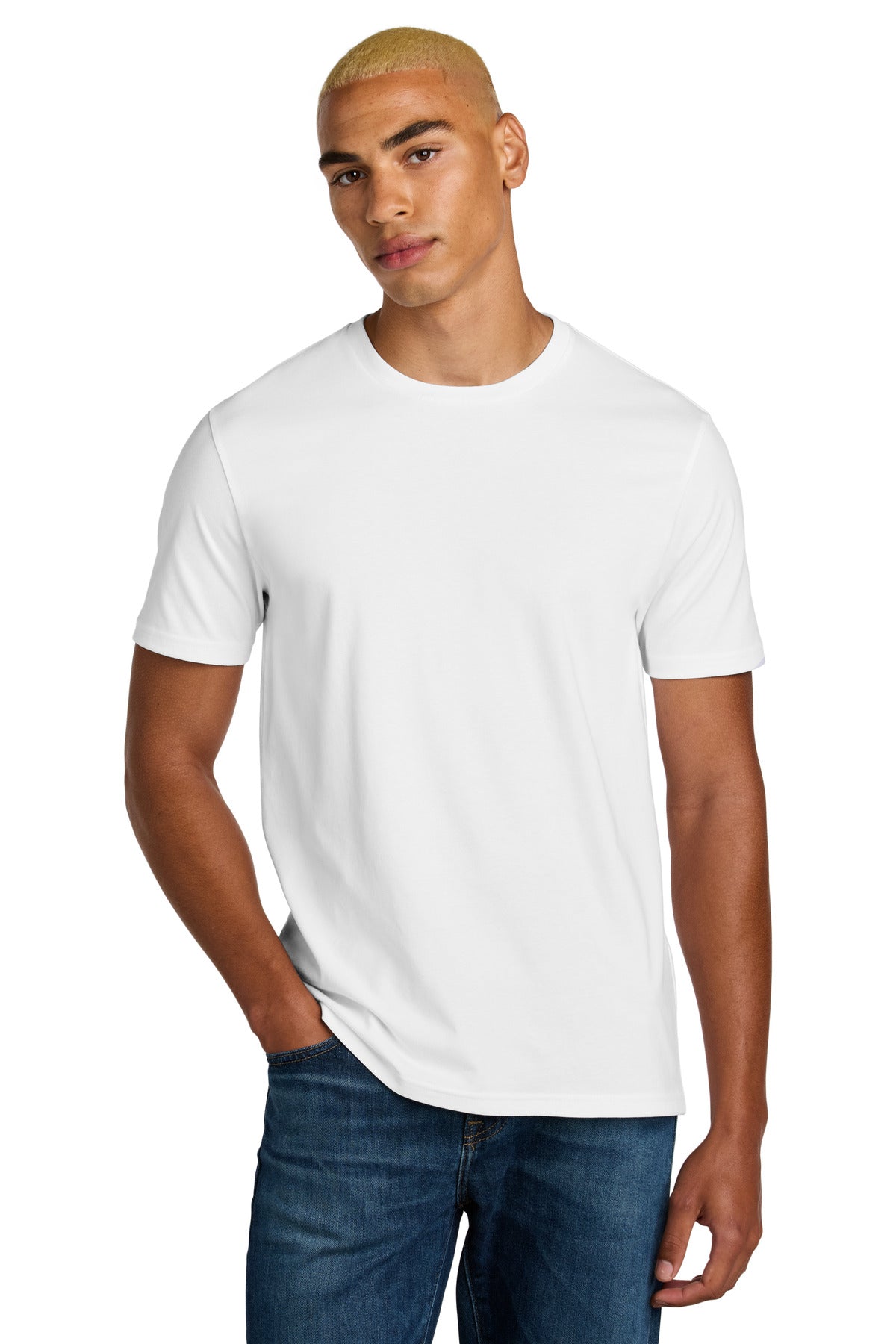 District® Perfect Weight® Icon Tee - Bright White - XS
