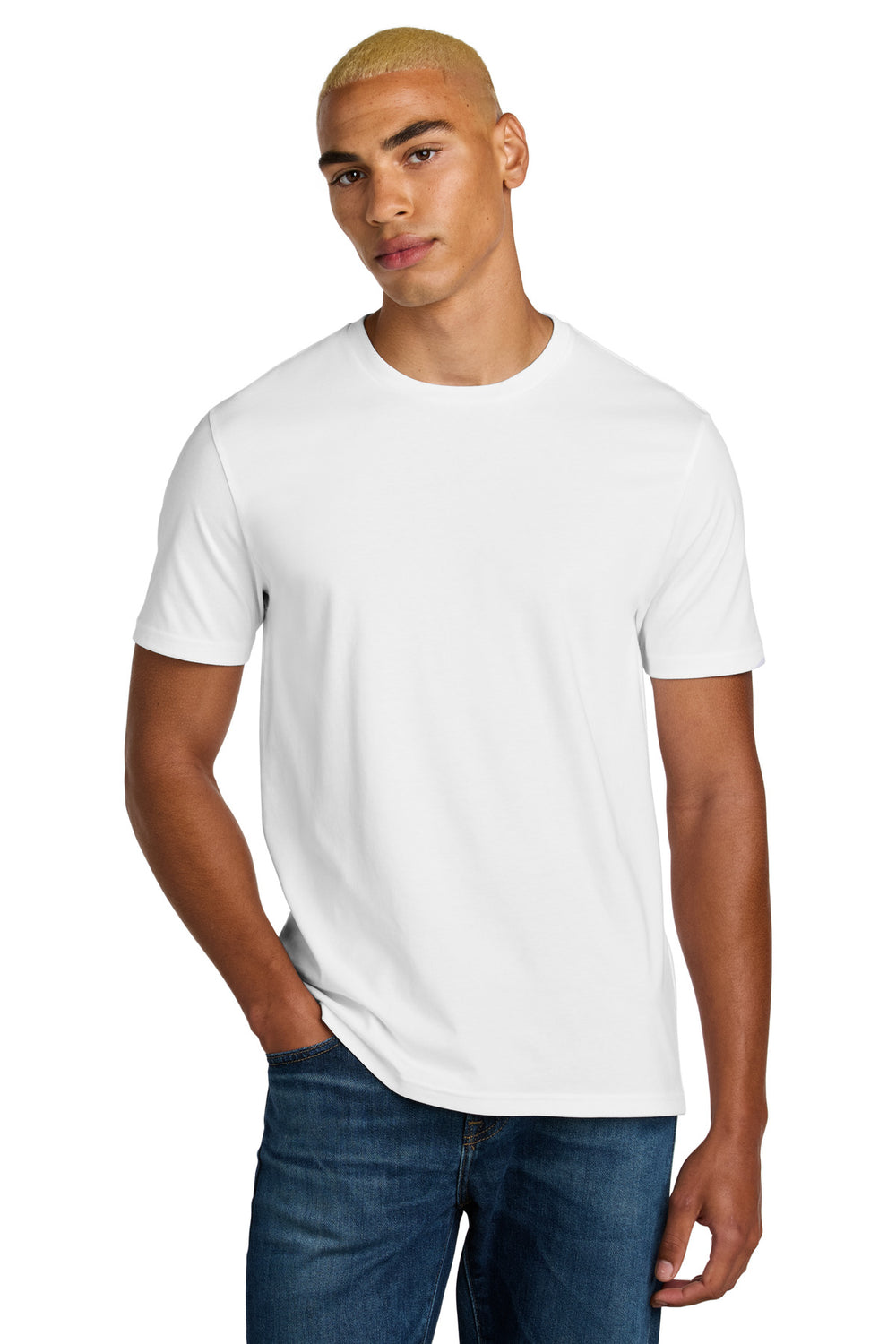 District® Perfect Weight® Icon Tee - Bright White - XS