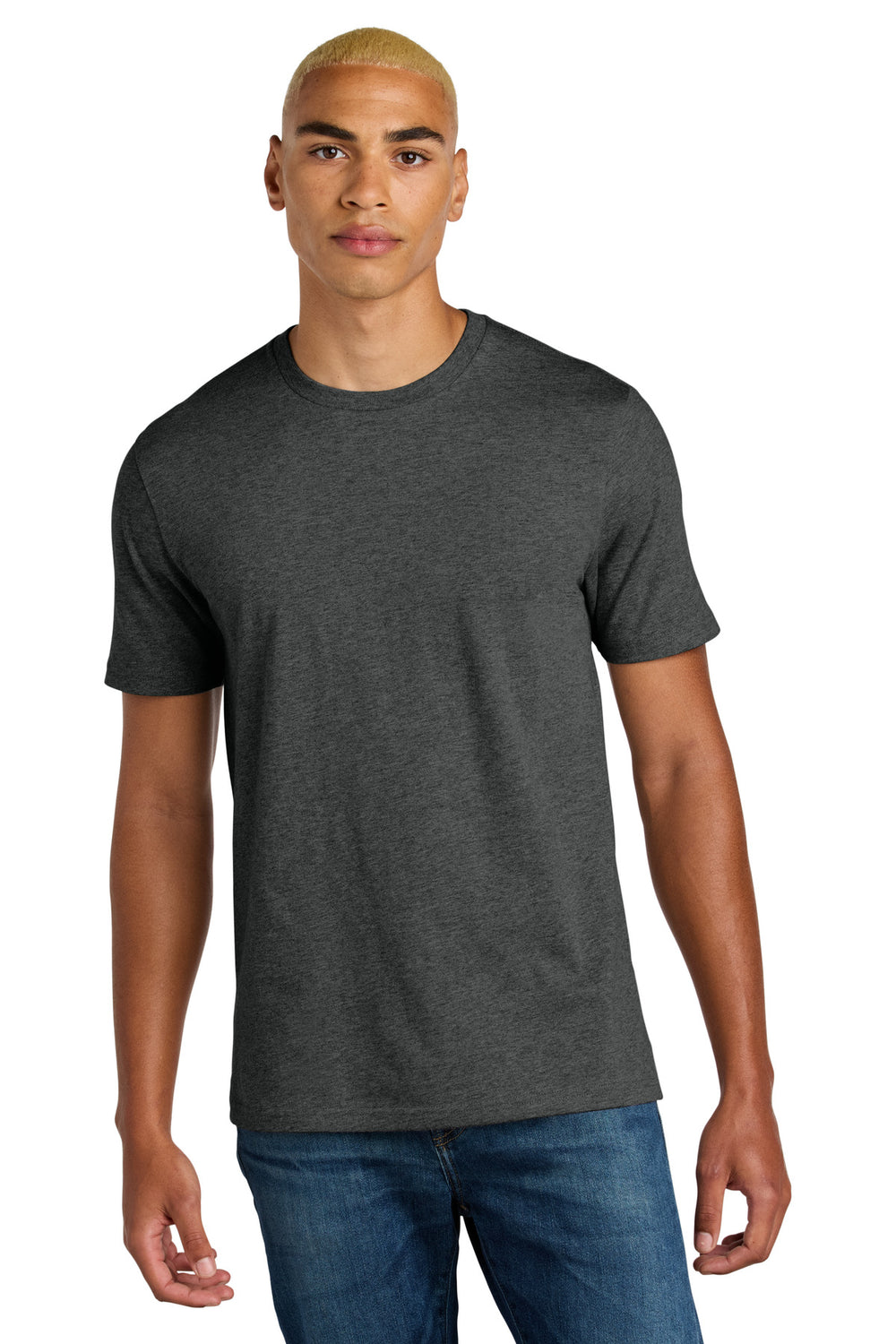 District® Perfect Weight® Icon Tee - Heathered Charcoal - XS