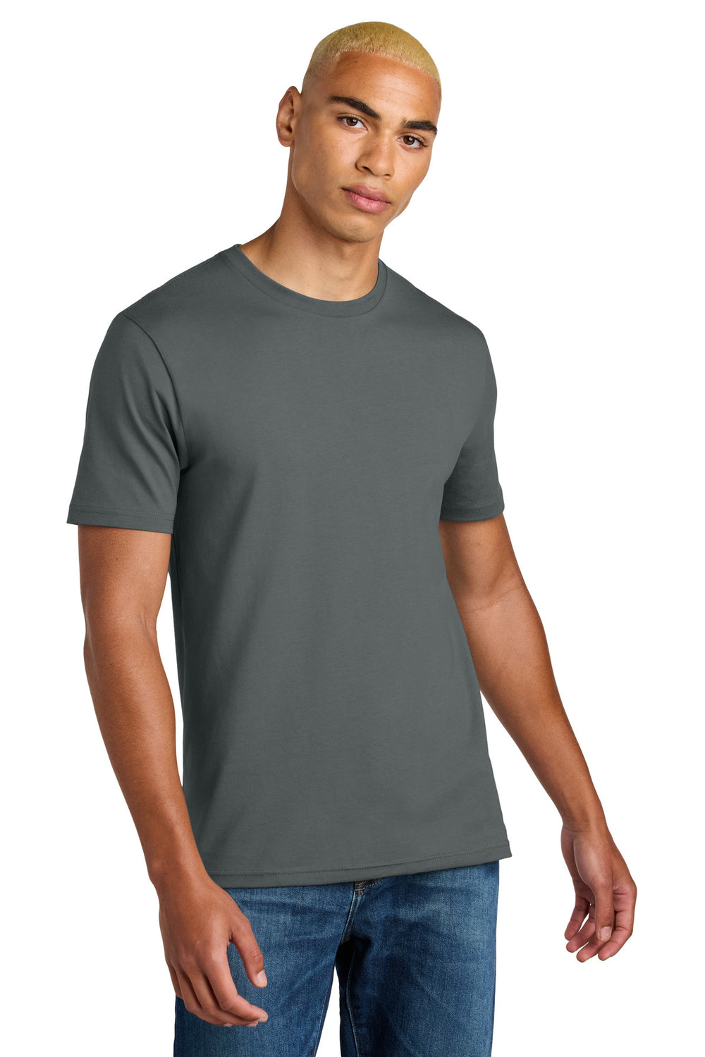 District® Perfect Weight® Icon Tee - Metal Grey - XS