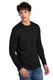 District® Perfect Blend® CVC Long Sleeve Tee - Black - XS