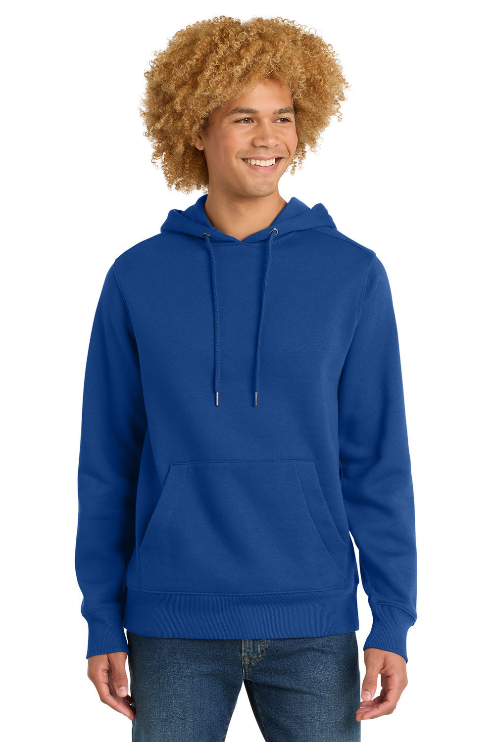 District® Perfect Weight® Fleece Hoodie - Deep Royal - 2XL