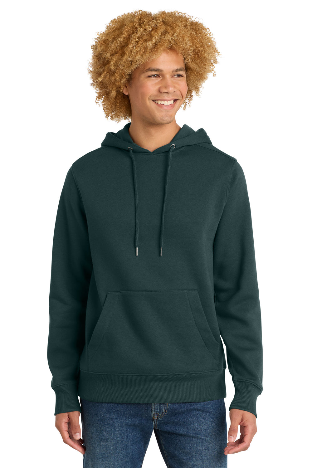 District® Perfect Weight® Fleece Hoodie - Rainforest - 2XL