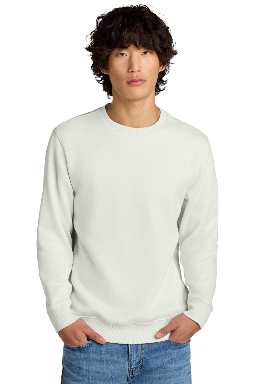 District® Perfect Weight® Fleece Crew - White Onyx - XS