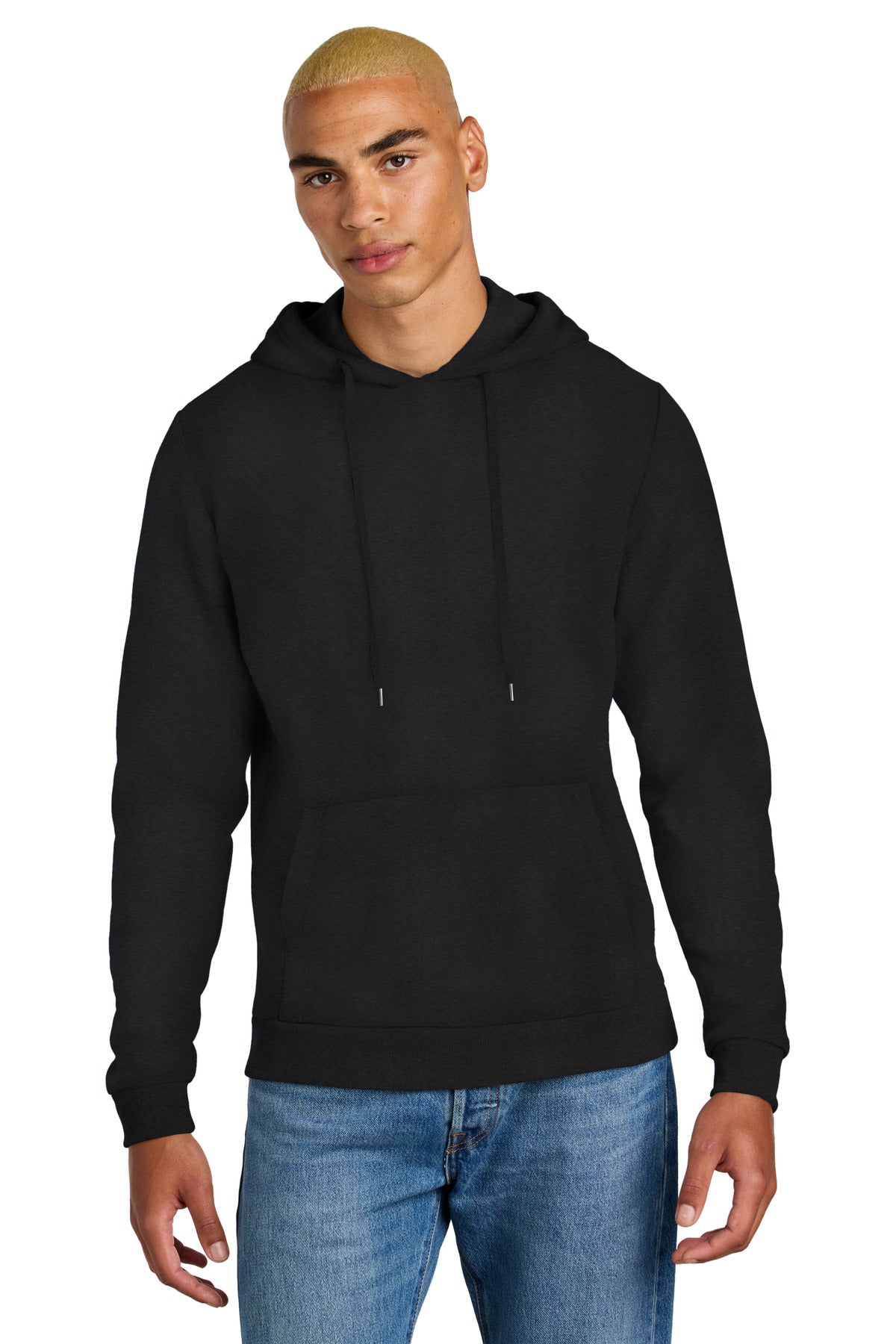 District® Perfect Tri® Fleece Pullover Hoodie - Black - XS