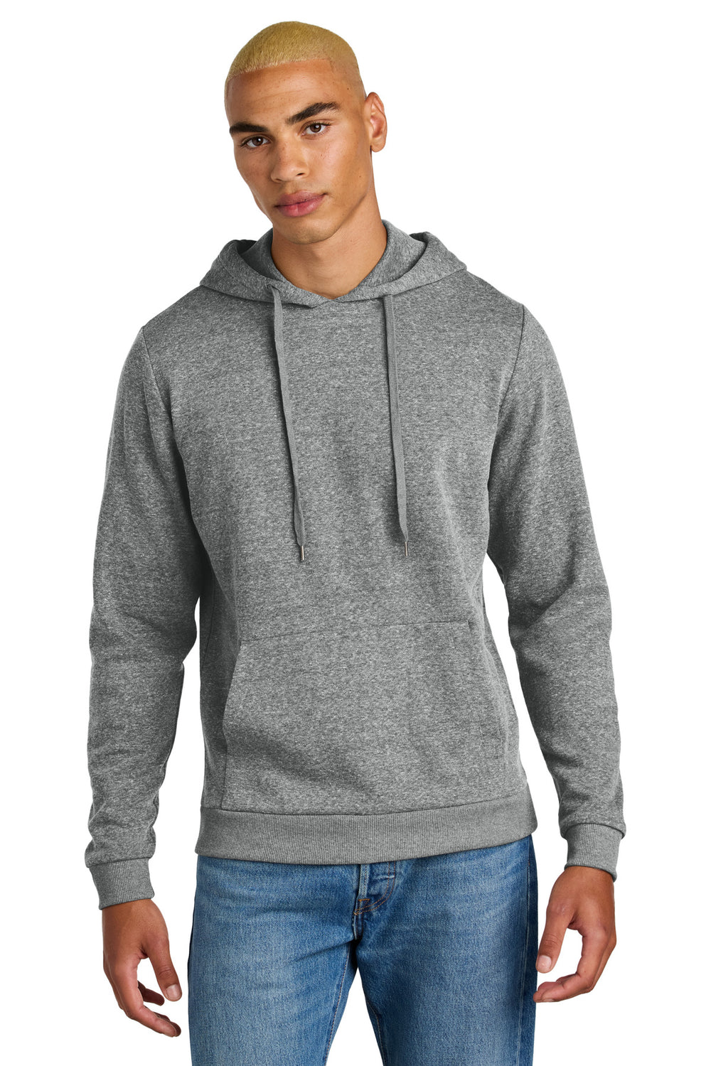 District® Perfect Tri® Fleece Pullover Hoodie - Grey Frost - XS
