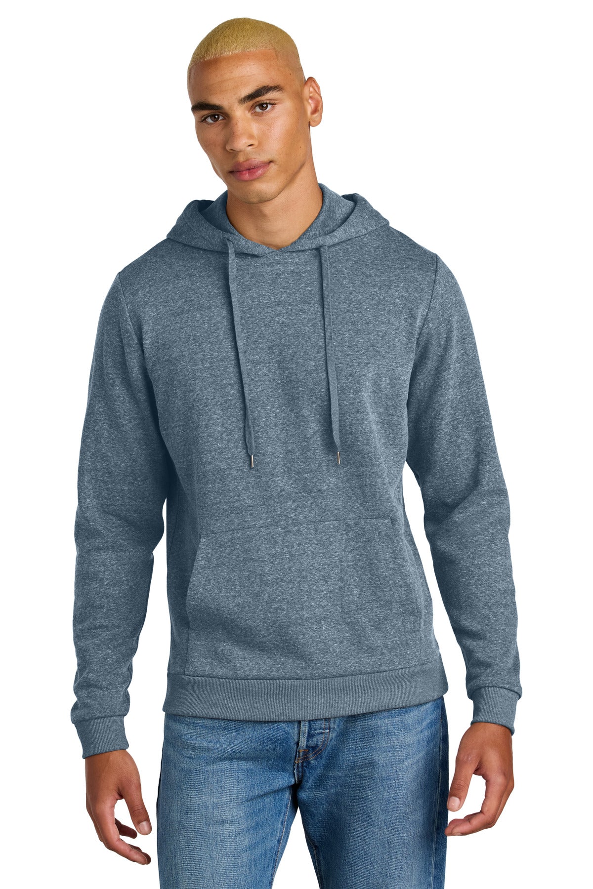 District® Perfect Tri® Fleece Pullover Hoodie - Navy Frost - XS