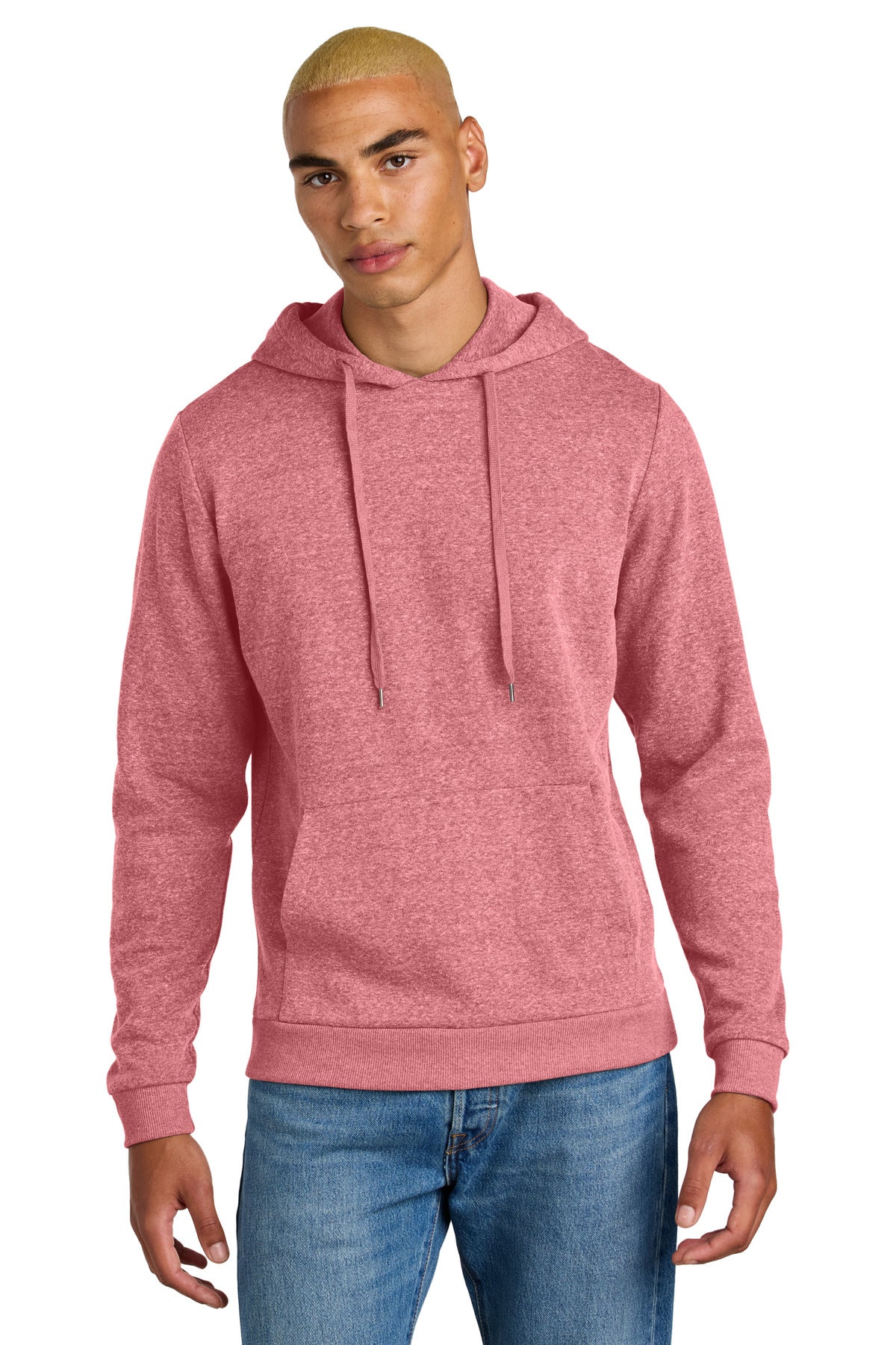 District® Perfect Tri® Fleece Pullover Hoodie - Red Frost - XS