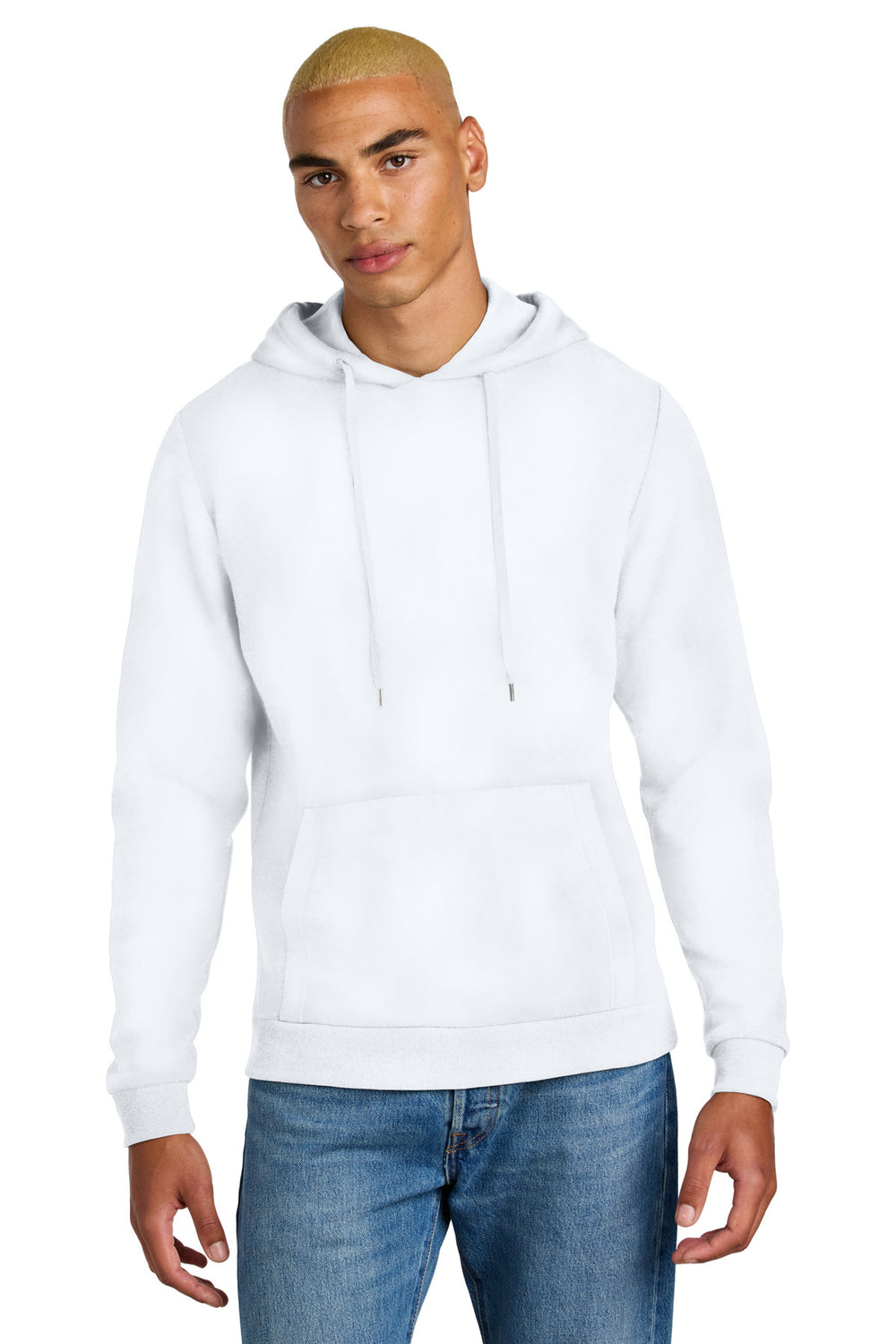 District® Perfect Tri® Fleece Pullover Hoodie - White - 2XL