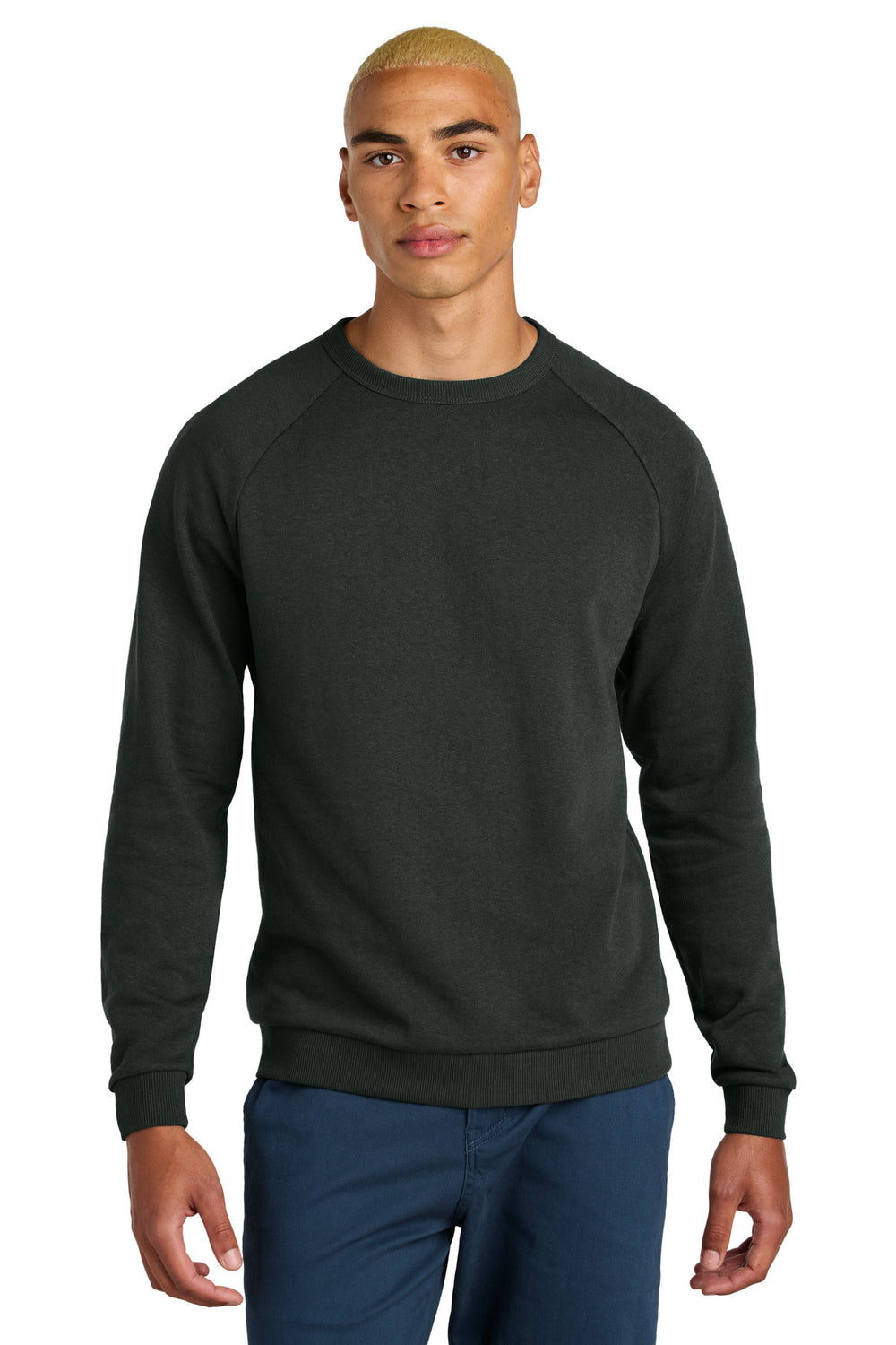 District® Perfect Tri® Fleece Crewneck Sweatshirt - Deepest Grey - 2XL