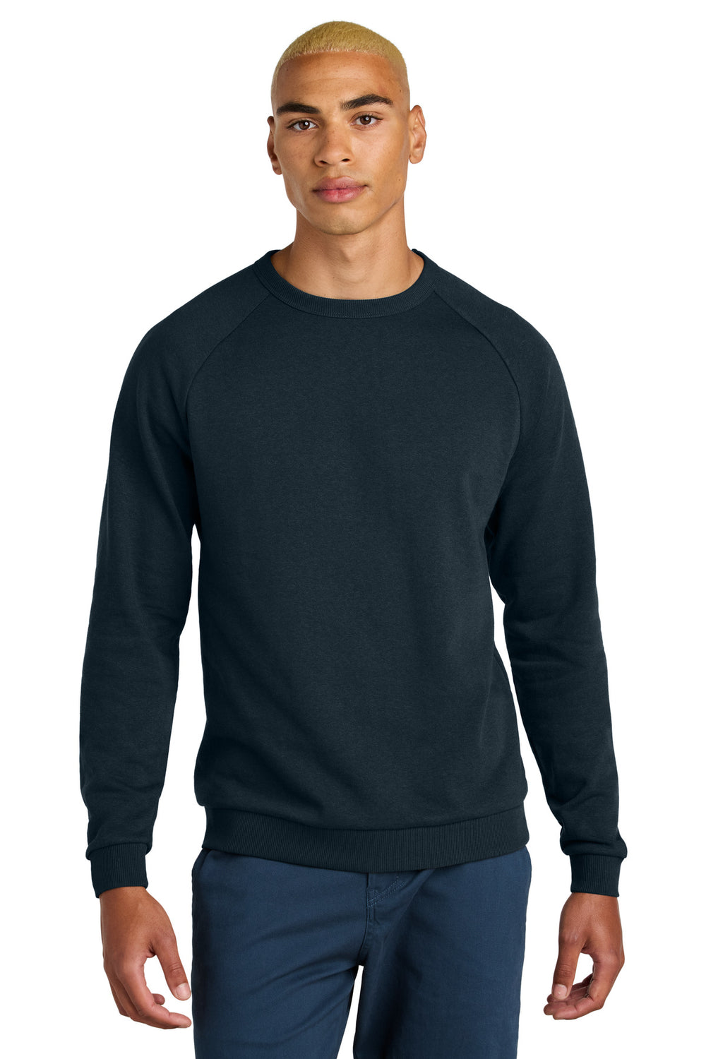 District® Perfect Tri® Fleece Crewneck Sweatshirt - New Navy - 2XL