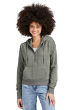District® Women’s Perfect Tri® Fleece 1/2-Zip Pullover - Heathered Charcoal - XS