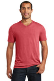 District ® Perfect Tri ® V-Neck Tee - Red Frost - XS