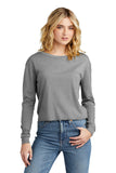 District® Women’s Perfect Tri® Midi Long Sleeve Tee - Grey Frost - XS