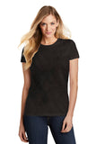 District ® Women’s Fitted Perfect Tri ® Tee - Black Frost - XS