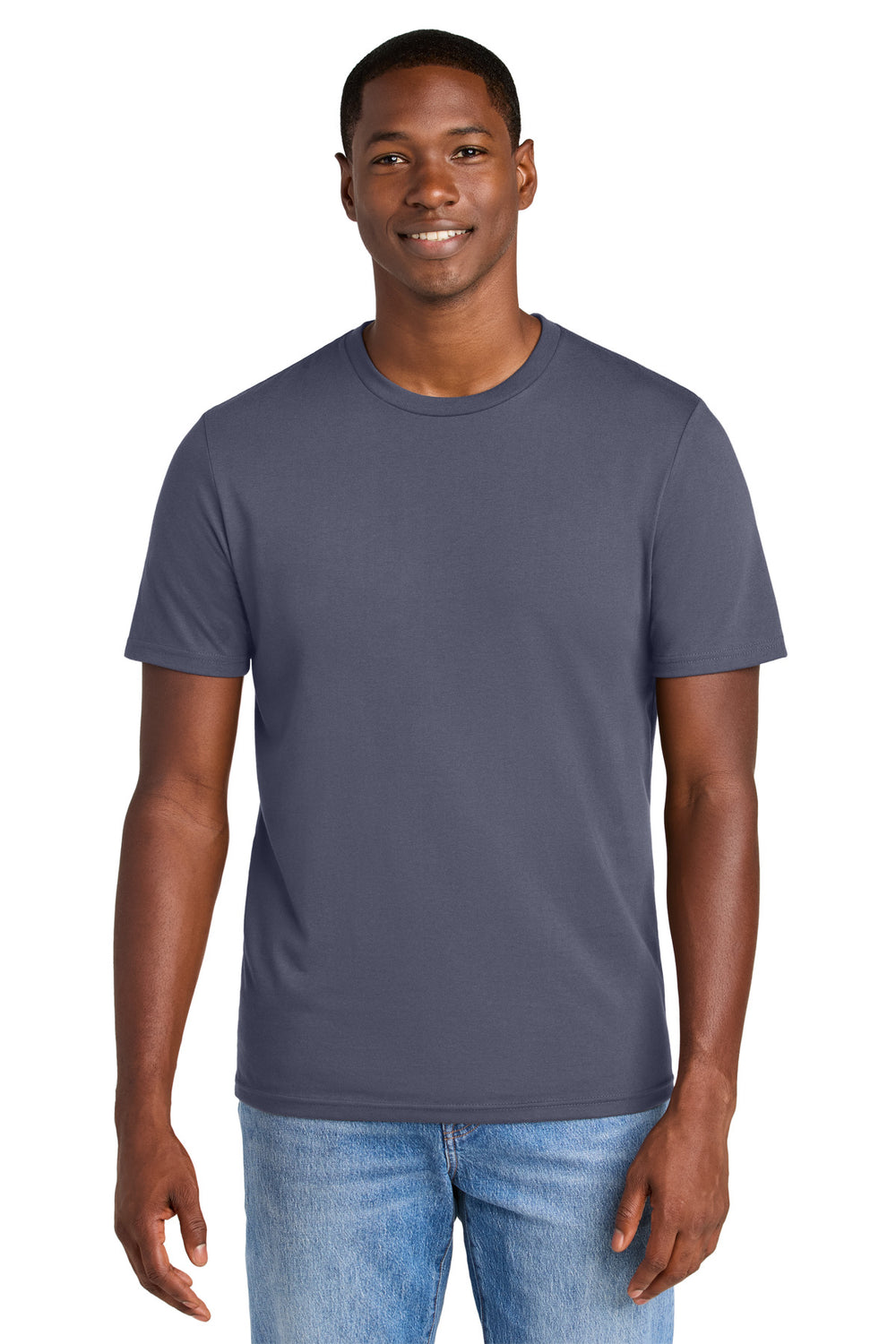 District® Perfect Weight® CVC Tee - Elderberry - XS