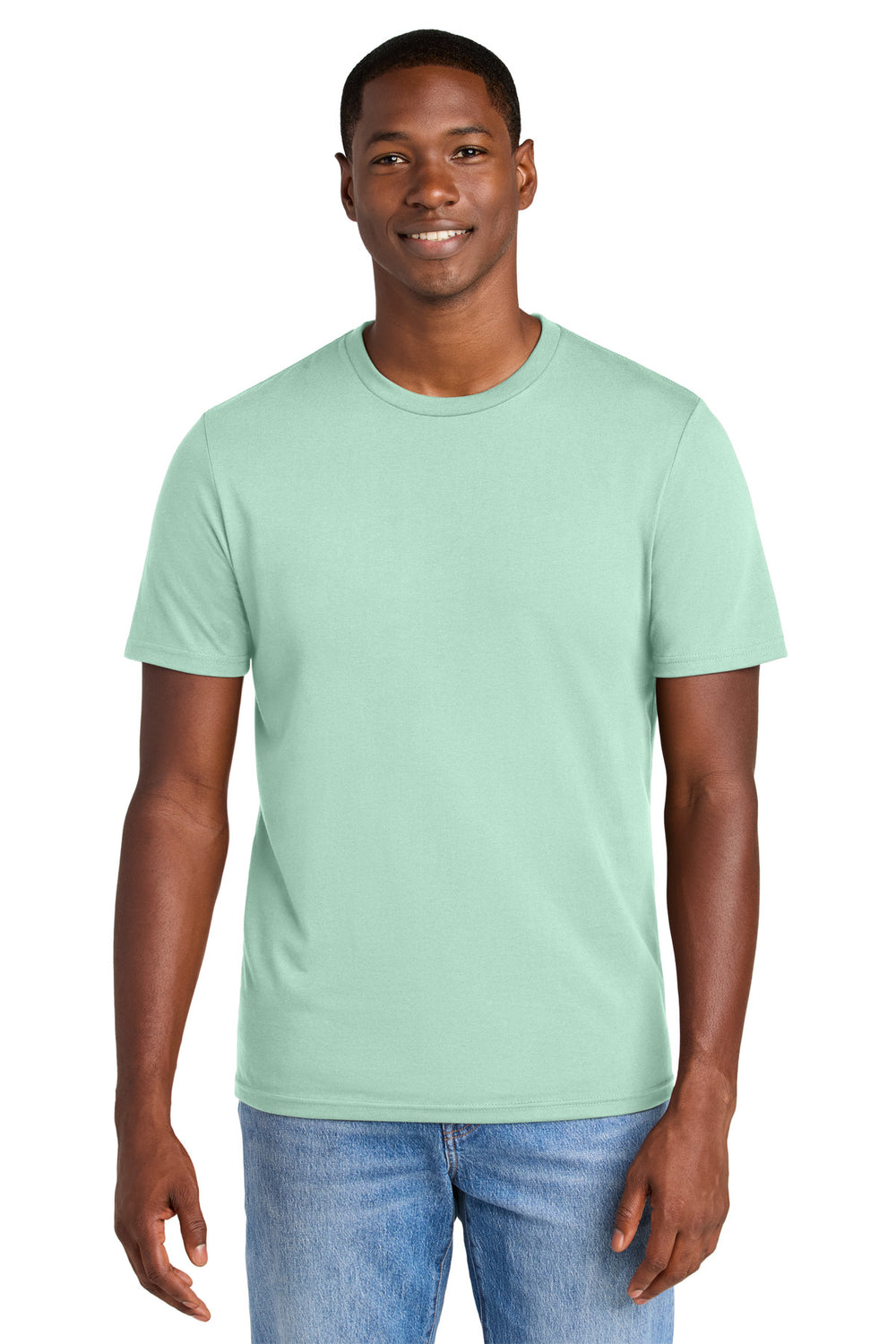District® Perfect Weight® CVC Tee - Frosted Mint - XS