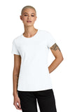 District® Women’s Perfect Weight® CVC Tee - Bright White - XS