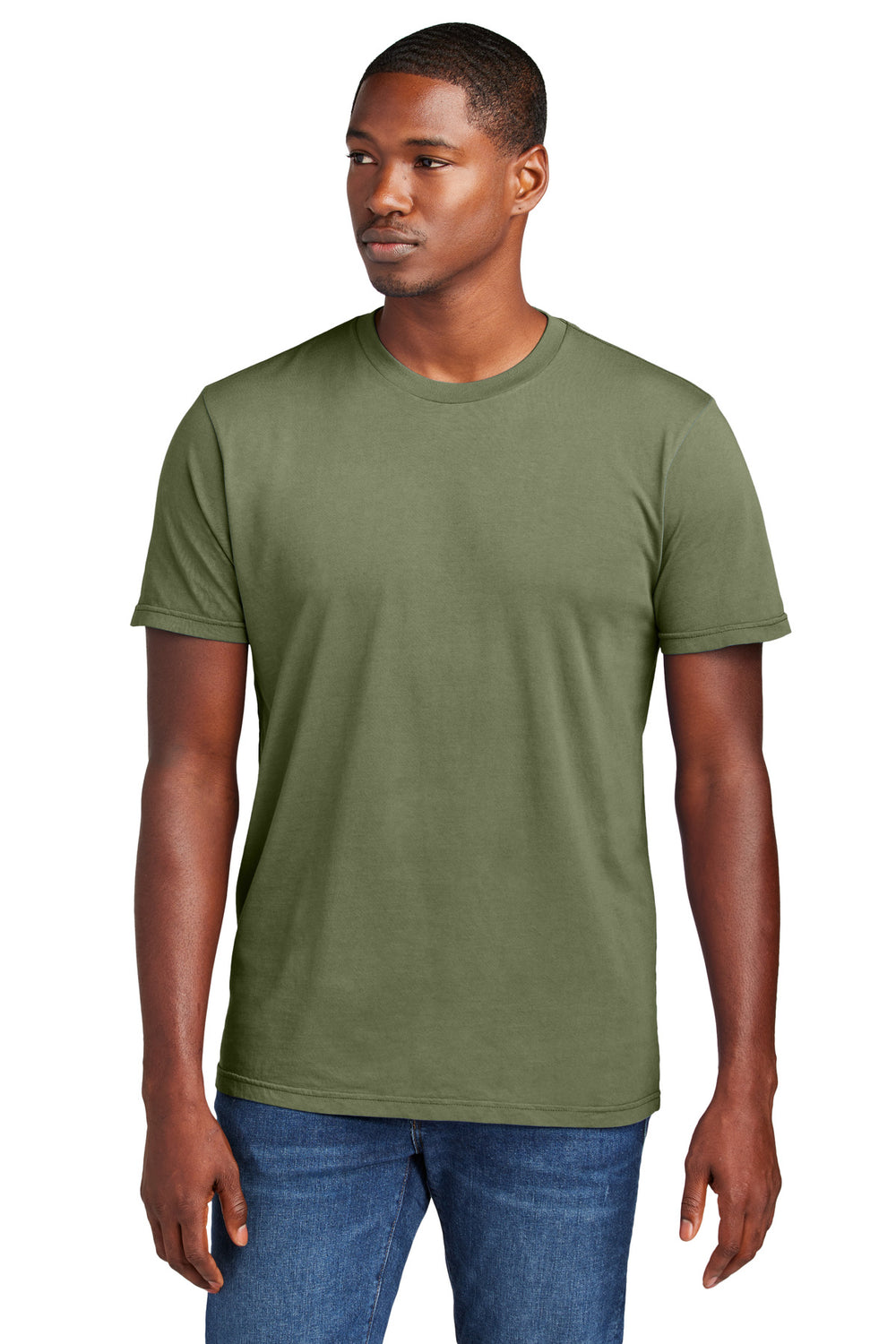 District Wash™ Tee - Olive Drab Green - XS