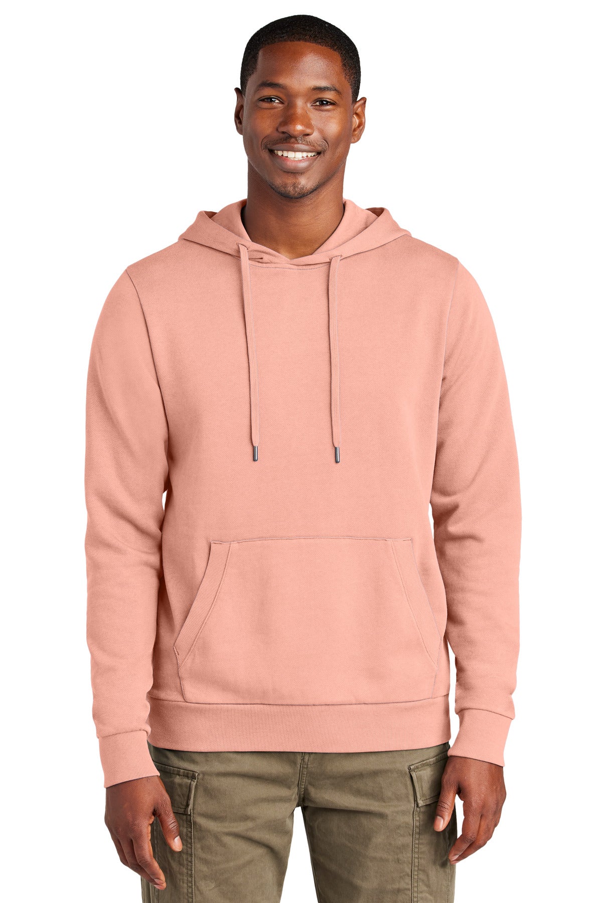 District Wash™ Fleece Hoodie - Cactus Rose Pink - XS