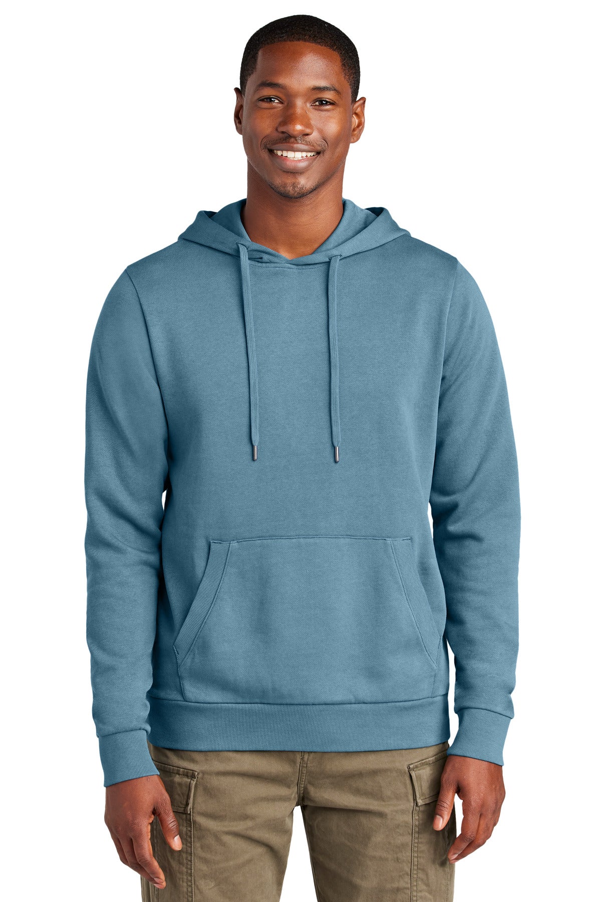 District Wash™ Fleece Hoodie - Dusk Blue - XS